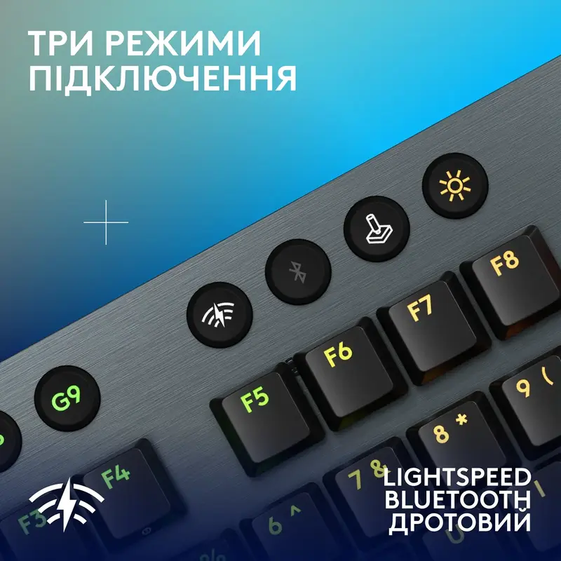 Ігрова клавіатура Logitech G915 Wireless Black LINEAR - фото - №4