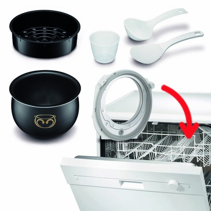 Мультиварка Tefal RK812132 Spherical Bowl - фото - №4