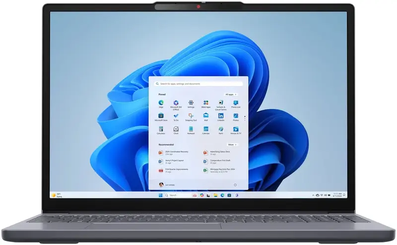 Ноутбук Lenovo IdeaPad Slim 3 15ARP10 Luna Grey (83K700A6RA) - фото - №8