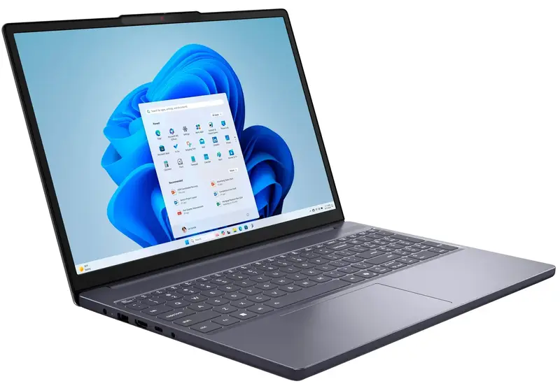 Ноутбук Lenovo Ideapad Slim 3 15IRH10 Luna Grey (83K100UWRA) - фото - №1