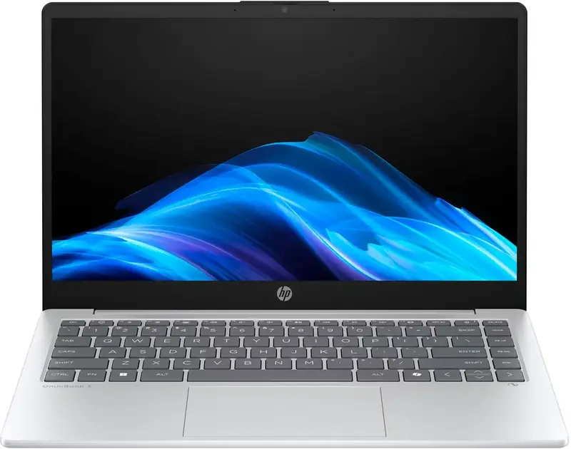 Ноутбук HP OmniBook 3 14-ha0002ua Glacier Silver (BV5U1EA) - фото - №0