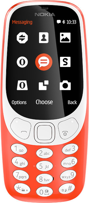 Nokia 3310 Dual Sim Warm Red (A00028102) фото