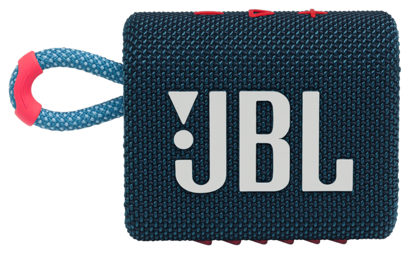 Акустика JBL GO 3 (Blue and Pink) JBLGO3BLUP фото