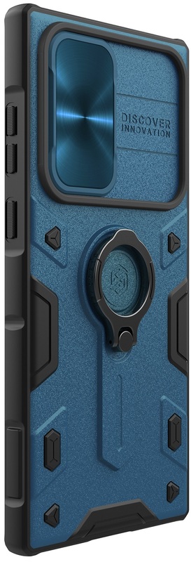 Чохол для Samsung Galaxy S22 Ultra CamShield Armor Case (Blue) фото