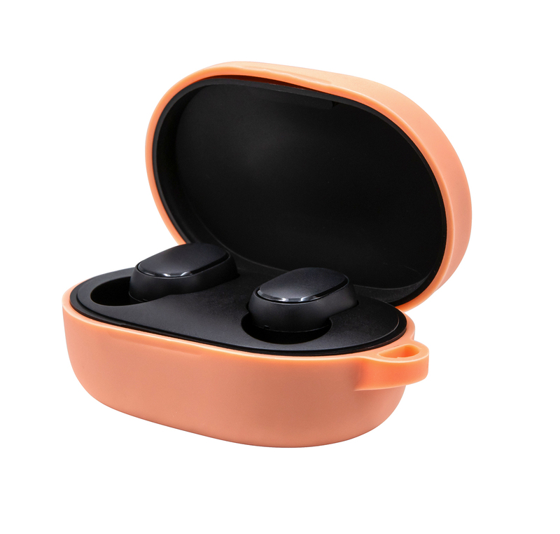 Чехол Gio Silicone Case (Peach) для Xiaomi Airdots/2/S фото