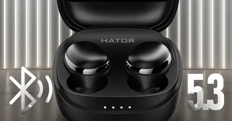 Гарнитура игровая HATOR Hyреrpunk Truedots HD (HTA411) black - фото - №6