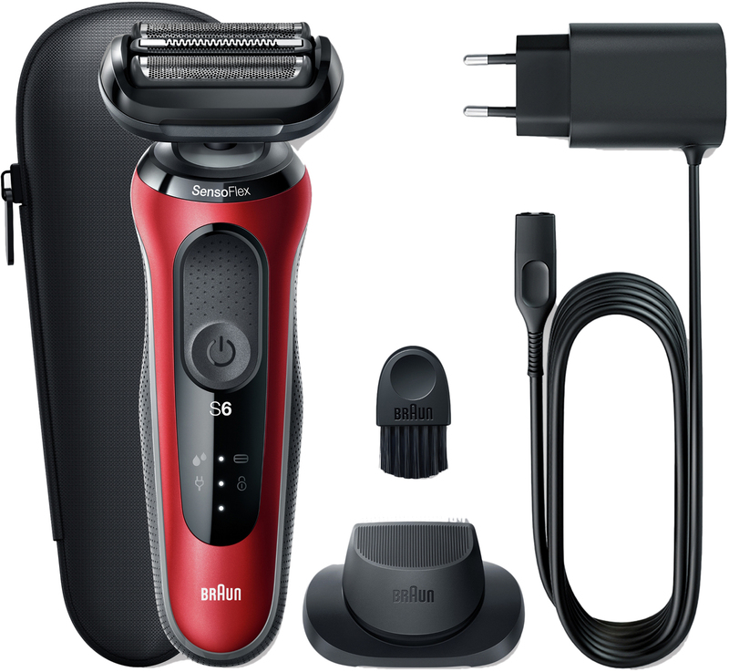 Електробритва BRAUN Series 6 60-R1200s (Red/Black) 81710885 - фото - №0