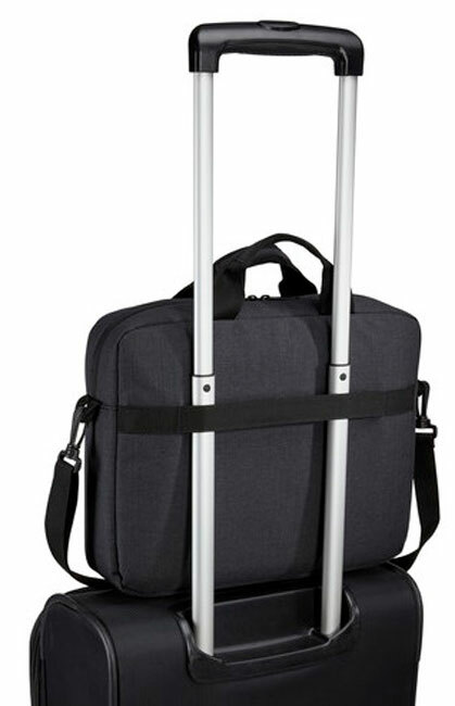 Сумка для ноутбука CASE LOGIC Huxton 15.6" Attache HUXA-215 (Black) - фото - №6