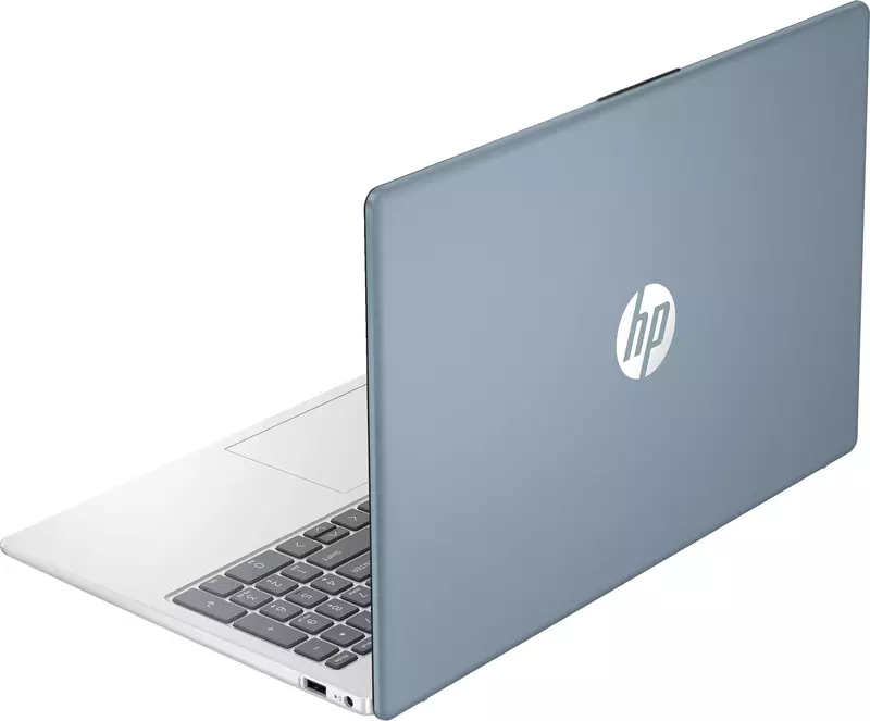 Ноутбук HP Laptop 15-fc0034ua Moonlight Blue (91L06EA) фото