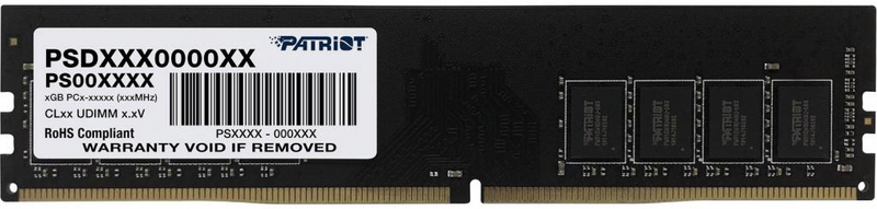 Оперативная память Patriot DDR4 3200 8GB PSD48G320081 фото