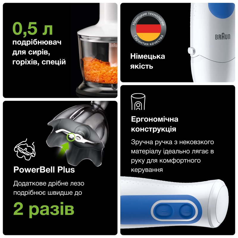 Блендер BRAUN MQ 3035 WH SAUCE - фото - №4