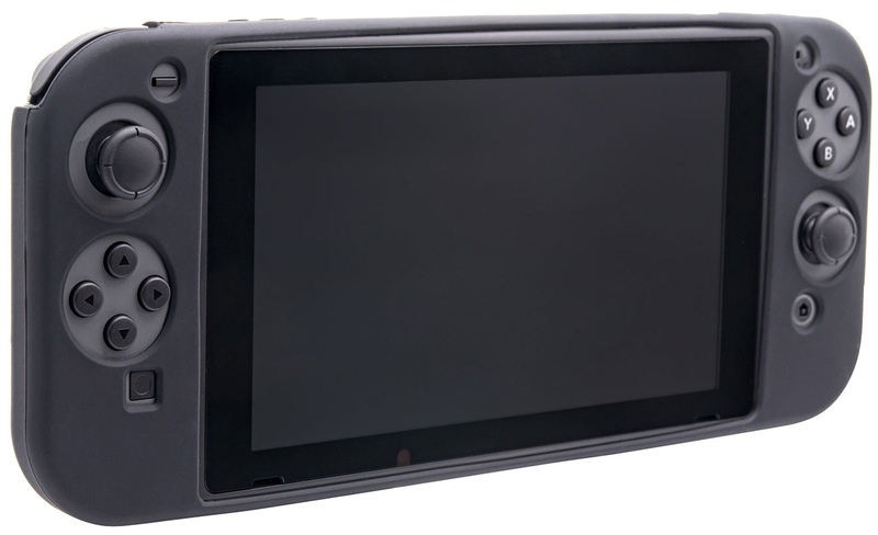 Чохол силіконовий для Nintendo Switch (Black) ZH-5396 - фото - №1