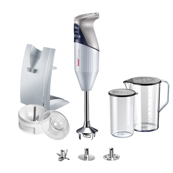 Блендер Bamix Swiss Line White/Grey М250 100.496 - фото - №0