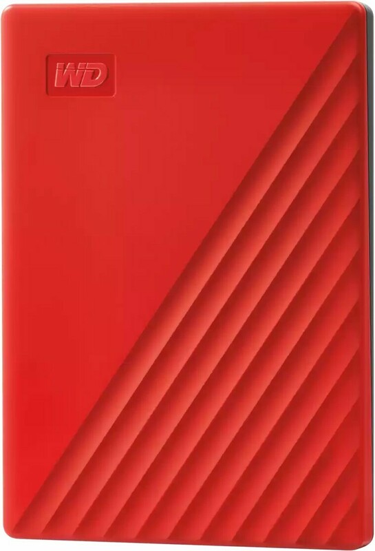 Зовнiшнiй HDD WD My Passport 4Tb 2.5" USB3.2 Gen 1 червоний фото