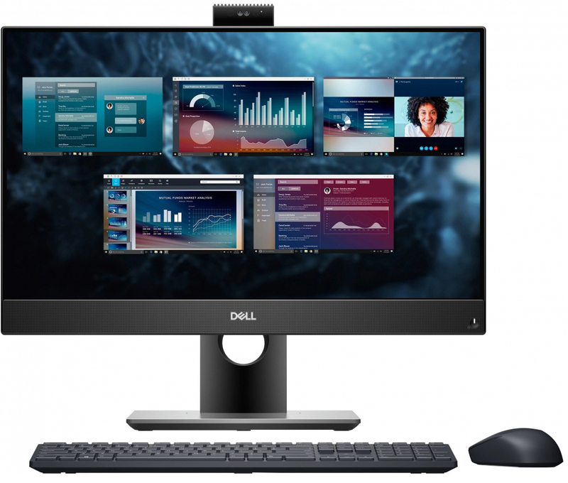 Моноблок Dell Optiplex 5490 (N213O5490AIO_UBU) Black фото