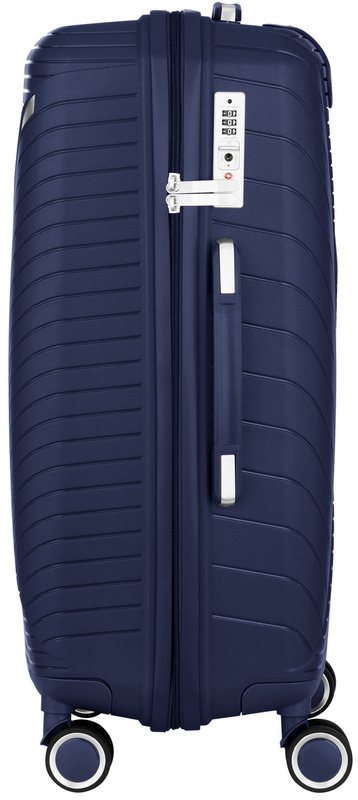 Чемодан 2E SIGMA M, 4 колеса, Navy Blue (2E-SPPS-M-NV) фото