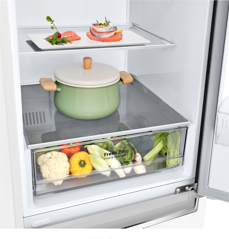 Двокамерний холодильник LG GA-B509SQSM фото