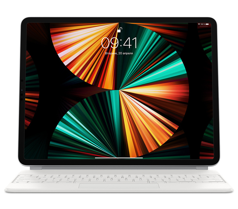 Клавиатура Apple Magic Keyboard Ru (White) для iPad Pro 12.9" (5th gen) MJQL3RS/A фото