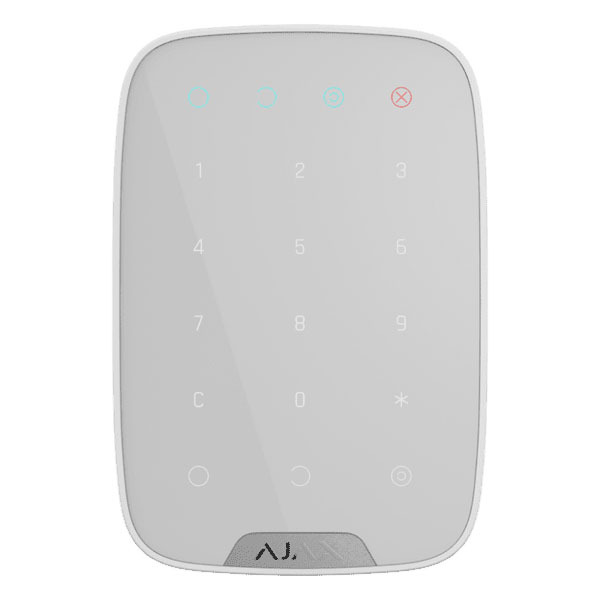 Клавіатура до охоронного комплексу Ajax KeyPad 000005652 (White) фото