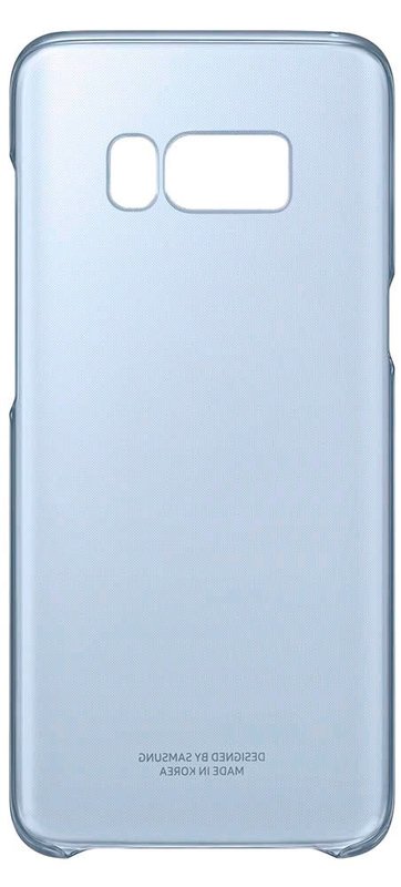 Чохол-накладка Samsung Clear Cover для Galaxy S8 (блакитний) фото