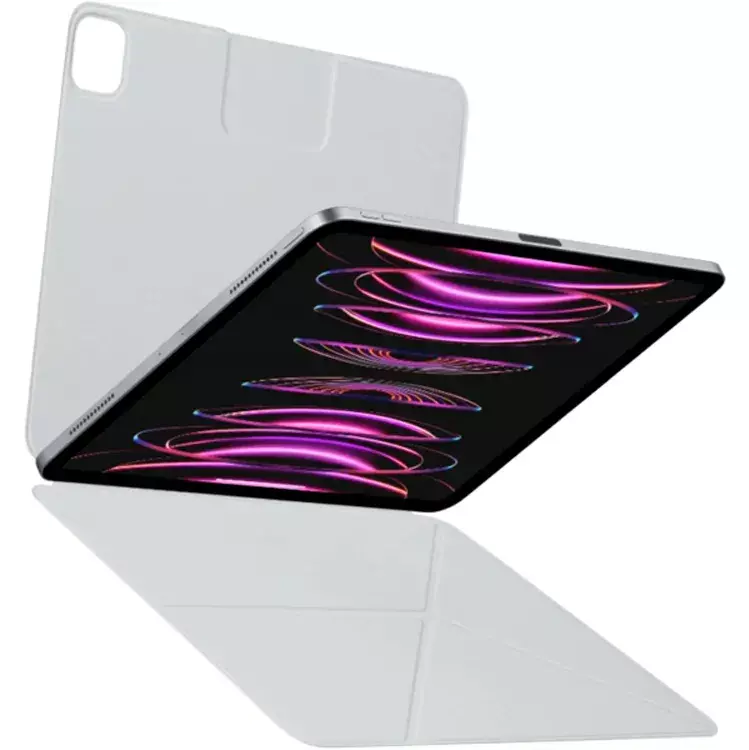 Чохол для iPad Pro 12.9" (6th/5th Gen) Pitaka MagEZ Case Folio 2 White (FOL2304) - фото - №5