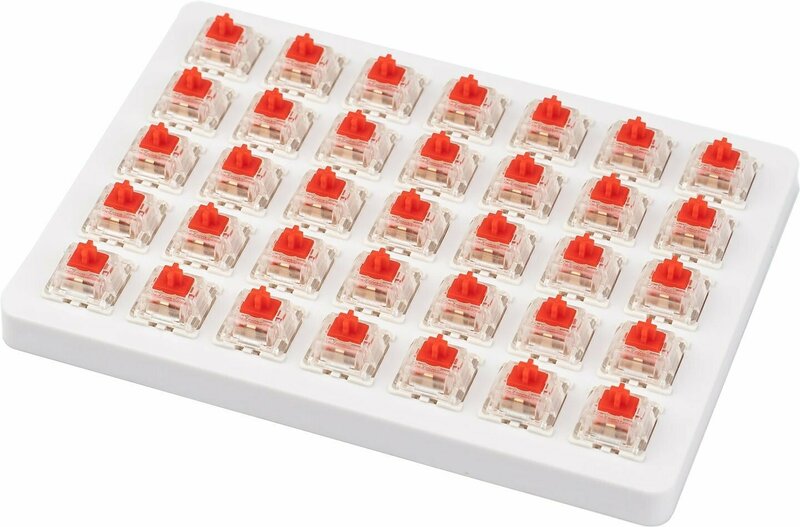Набір механічних перемикачів Keychron Gateron Switch Set with holder 35pcs/Set (Red) Z61_KEYCHRON фото