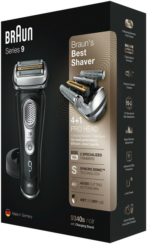 Електробритва BRAUN Series 9 9340s (Black) 81666378 - фото - №3