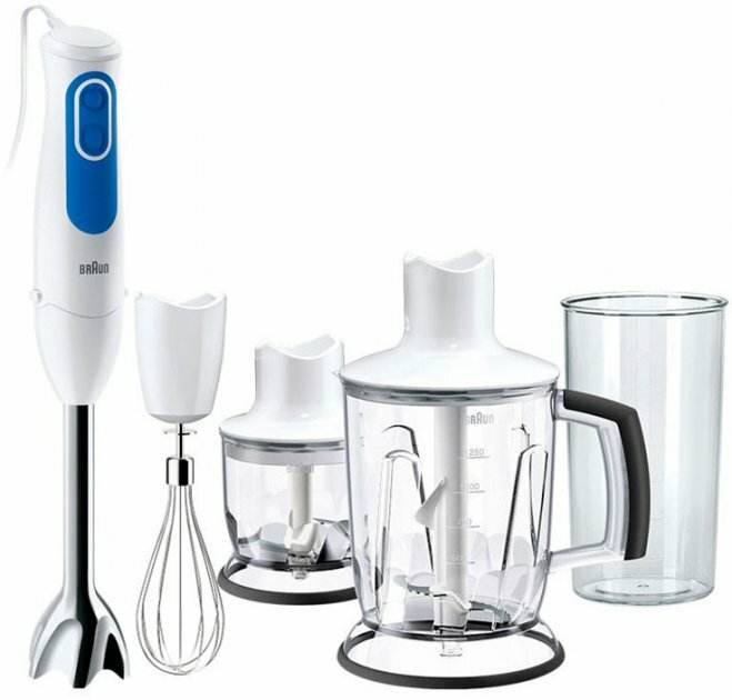 Блендер занурювальний BRAUN MQ 3045 APERITIVE WHITE - фото - №0
