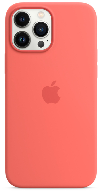 Чохол iPhone 13 Pro Max Silicone Case with MagSafe (Pink Pomelo) MM2N3ZE/A - фото - №1