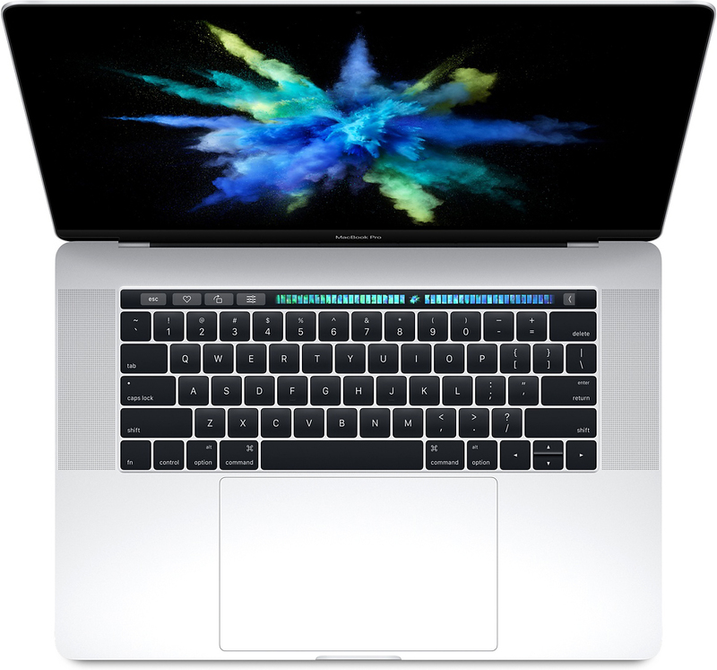 Apple MacBook Pro Retina Touch Bar 15" 512Gb Silver (MPTV2) 2017 фото