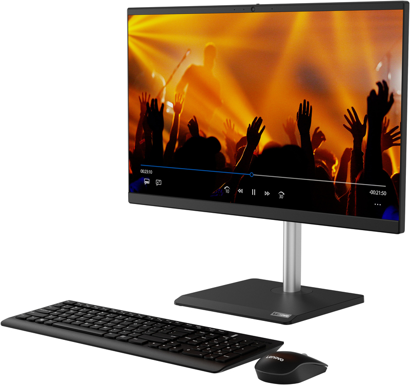 Моноблок Lenovo V50a 24IMB AIO Black (11FJ004WUA) - фото - №6