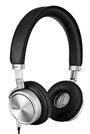 Навушники Meizu HD50 Headphone Silver / Black фото