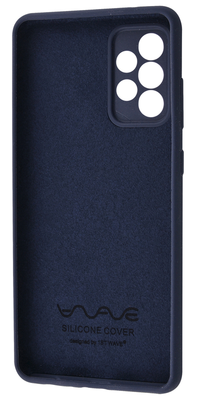 Чохол WAVE Full Silicone Cover (Midnight Blue) для Samsung Galaxy A72 фото