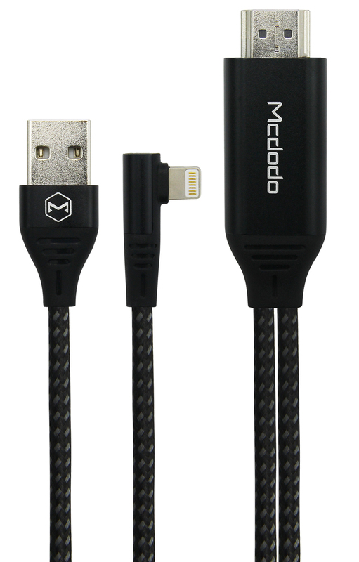 Кабель McDodo Lightning to HDMI 2m (Black) CA-6400 фото
