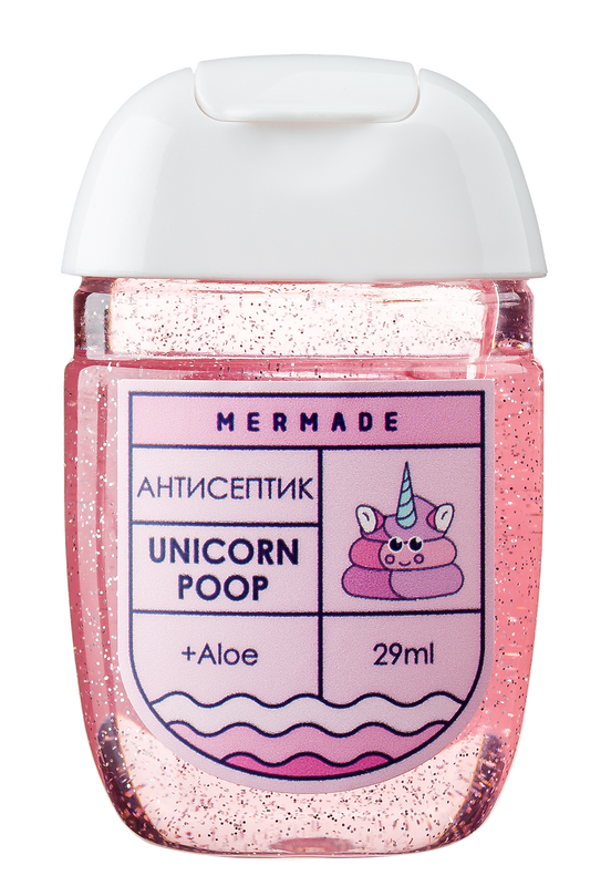 Антисептик для рук Mermade - Unicorn Poop 29 ml MR0025 фото
