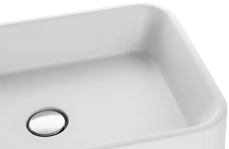 Раковина GRANADO Fabero white gel + Сифон + донний клапан 65мм Nova Plast на раковину фото