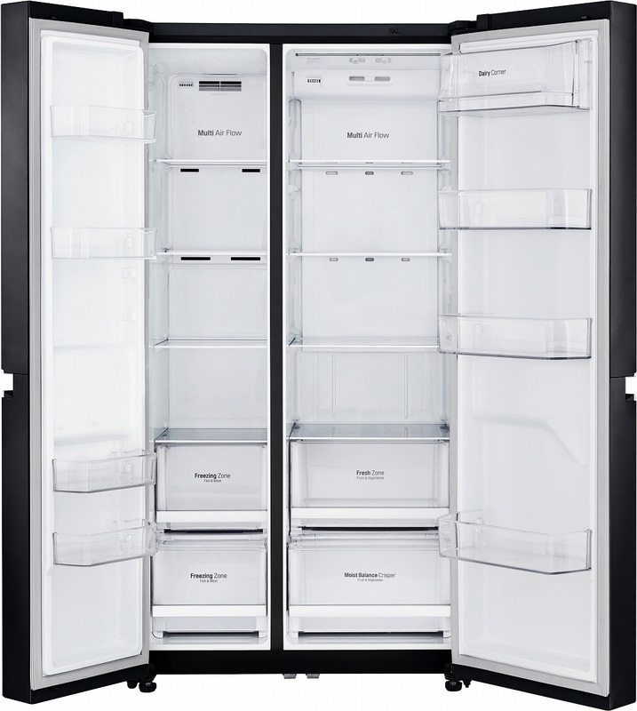 Side-by-side холодильник LG GC-B247SBDC - фото - №6