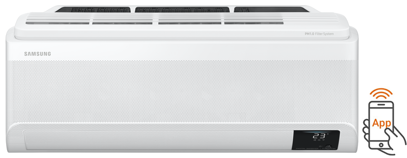 Кондиціонер Samsung GEO Wind Free AR12AXAAAWKNER - фото - №0
