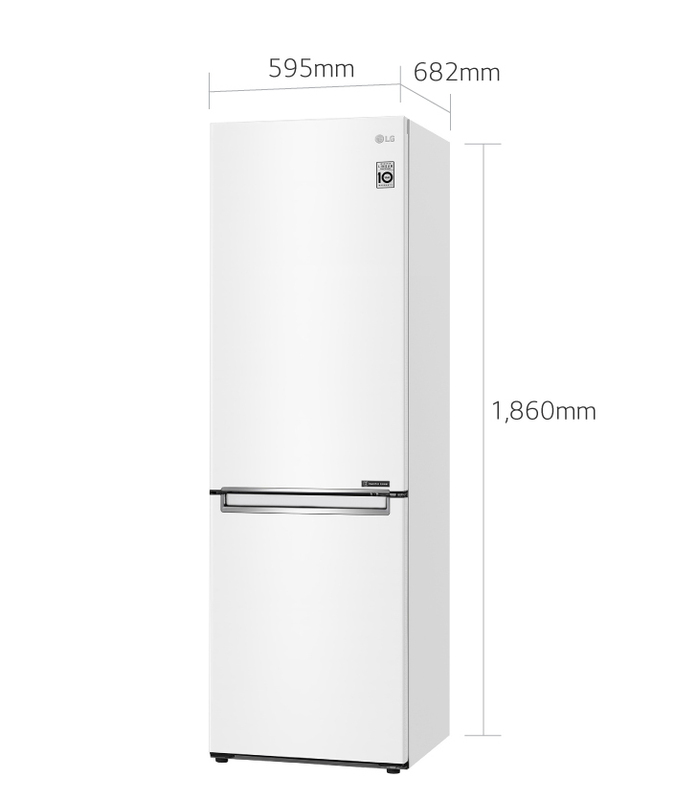 Двухкамерный холодильник LG GA-B459SQRZ DoorCooling - фото - №12