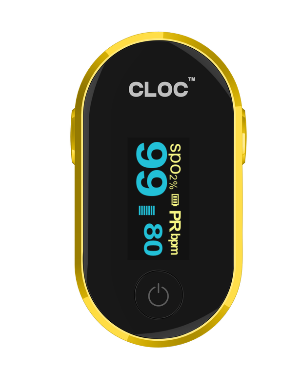 Пульсоксиметр CLOC SK-X66 (Yellow) фото