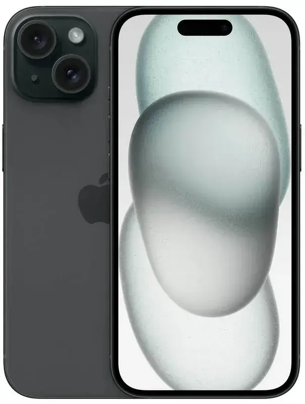 Б/В Apple iPhone 15 256Gb Black (Це Ідеал) - фото - №0