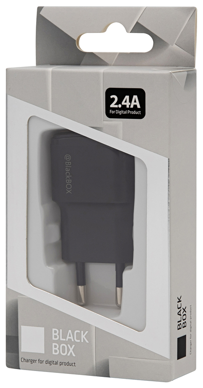 Универсальное сетевое ЗУ BlackBox (2UTR2038) 2x USB-A 2.4A 2UTR2038 фото