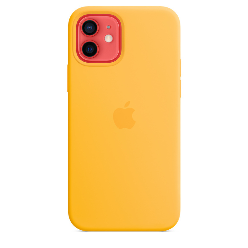 Чохол для iPhone 12/12 Pro Silicone Case with MagSafe (Sunflower) MKTQ3ZE/A фото