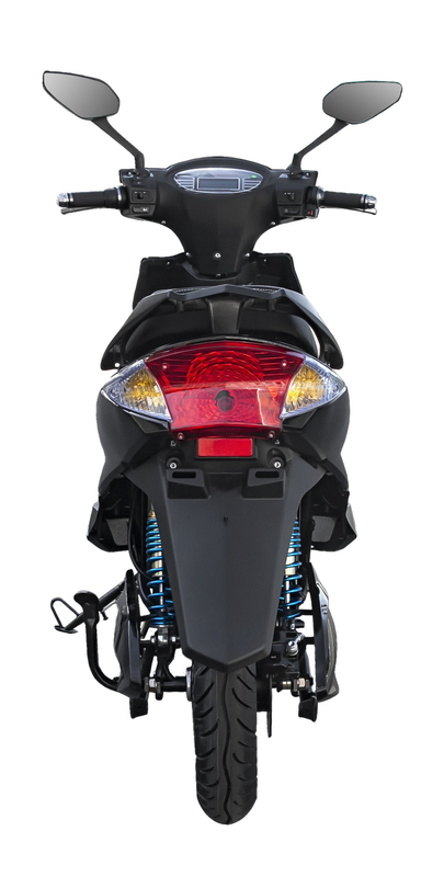 Электроскутер Like.Bike Power Eagle Li (Black) - фото - №3