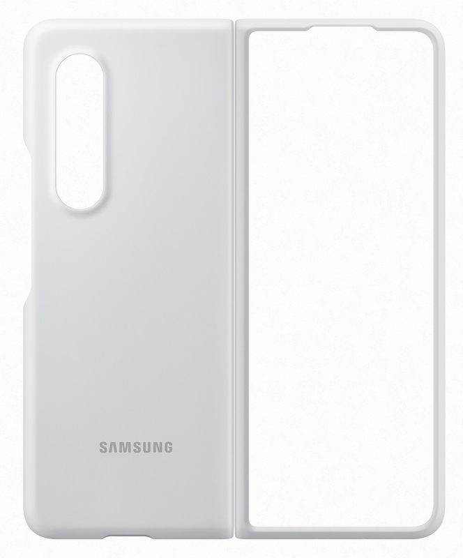 Чохол для Samsung Fold 3 Silicone Cover (White) EF-PF926TWEGRU фото