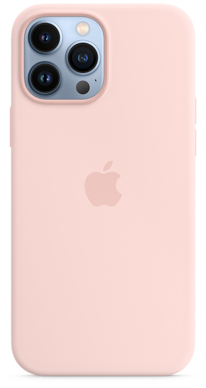 Чохол iPhone 13 Pro Max Silicone Case with MagSafe (Chalk Pink) MM2R3ZE/A - фото - №1