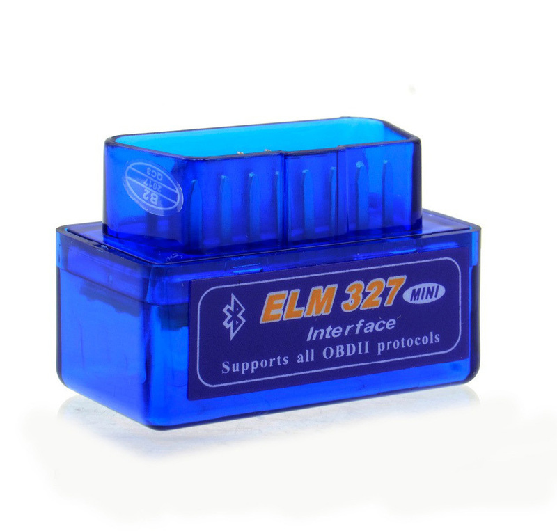 Автомобильный сканер OBD2 адаптер ELM327 mini V2.1 Bluetooth (blue) фото