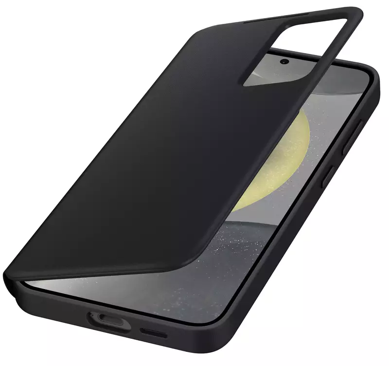 Чохол для Samsung Galaxy S24 Smart View Wallet Case Black (EF-ZS921CBEGWW) - фото - №3