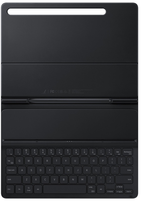 Чехол-клавиатура для Samsung TAB s7/s8 Book Cover Keyboard Slim (Black) фото