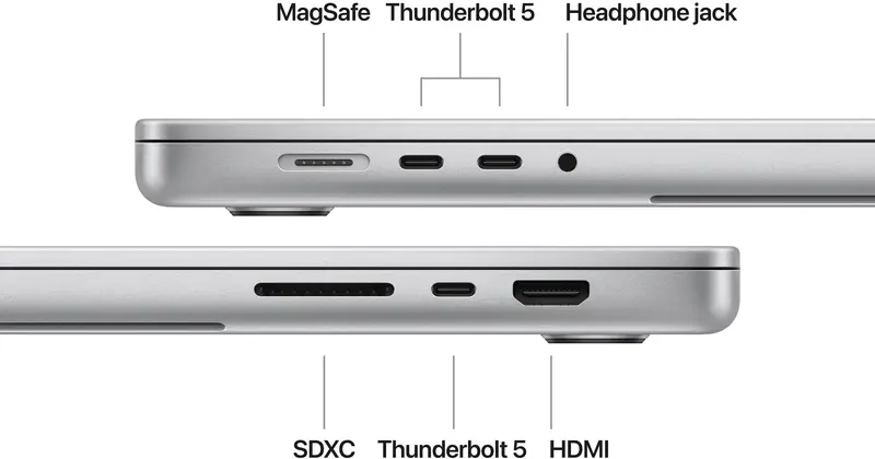 Apple MacBook Pro 16" Chip M4 Pro 14CPU/20GPU/48RAM/512GB Silver (MX2U3) 2024 фото